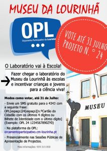 Museu da Lourinhã concorre ao Orçamento Participativo da Lourinhã