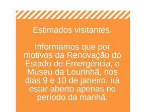 Alteração ao horário