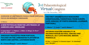 Investigadores do Museu da Lourinhã apresentam cinco comunicações no 3º Congresso Virtual Paleontológico!